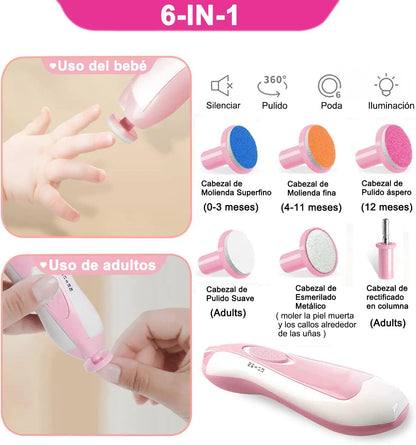 🍼 Nuevo Pulidor de Uñas SUD™ para Bebe 🥇